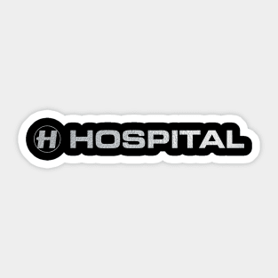 Hospital Records Sticker